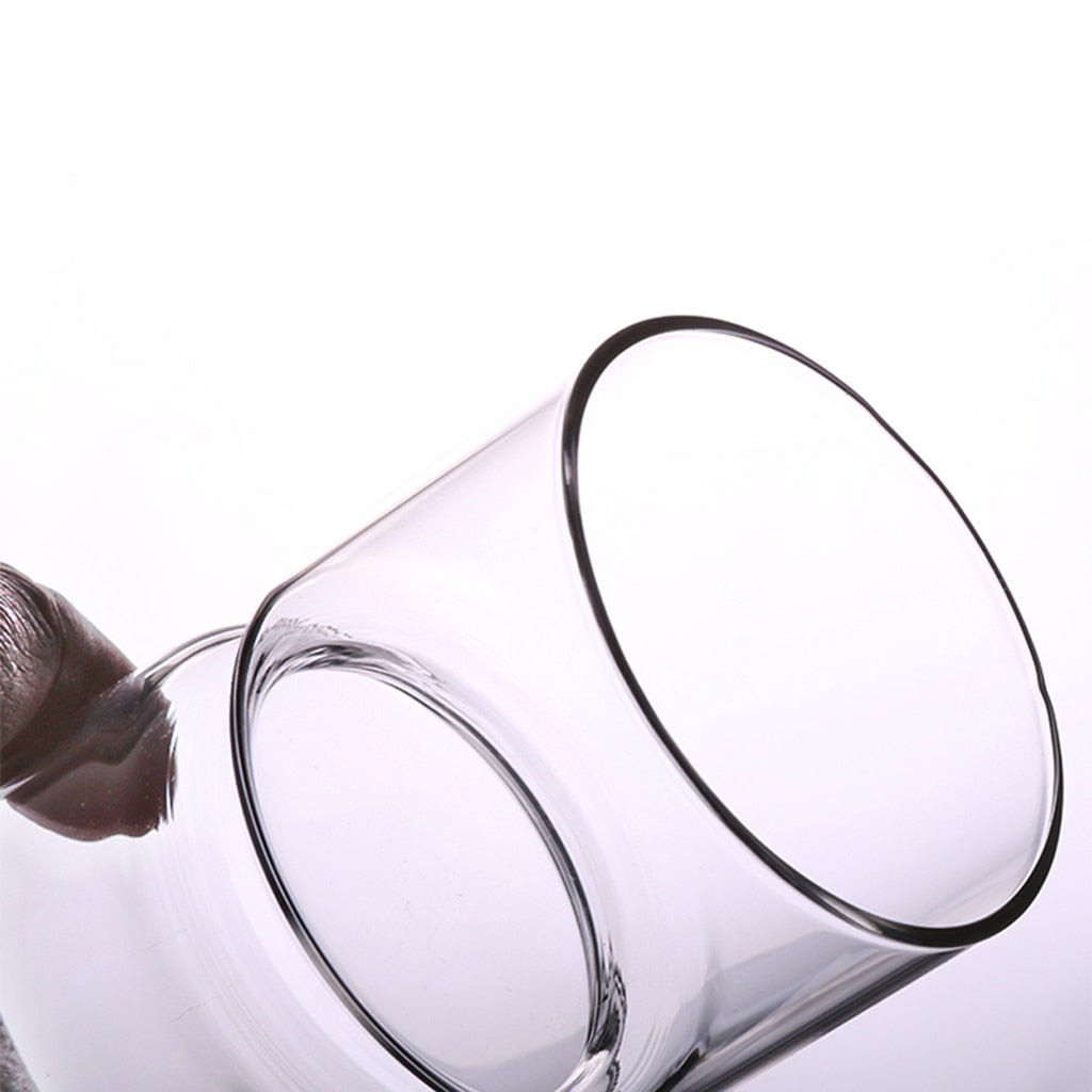 Hyacinth Vase Clear Glass