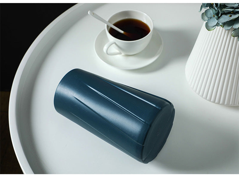 Modernist Ribbed Vase