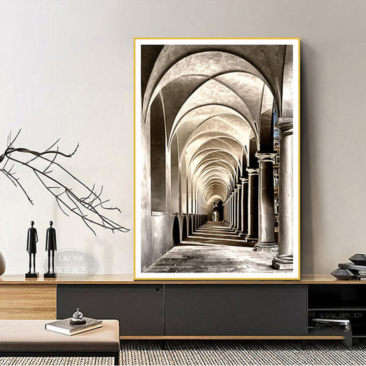 European Style Abstract Architecture