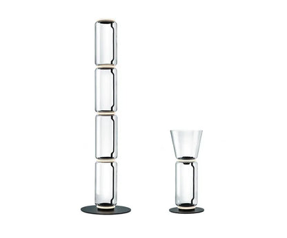 ArtisanAura Glass Vertical Floor Lamp