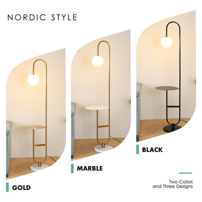 Modern Floor Lamp With Round Table