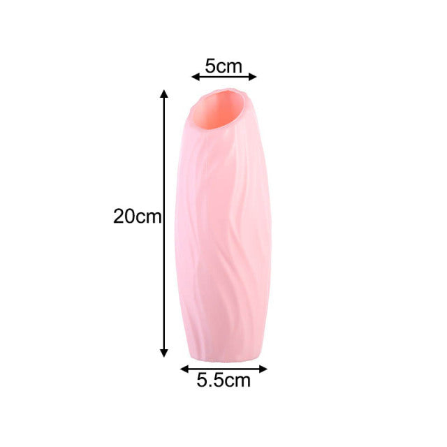 Origami Plastic Vase